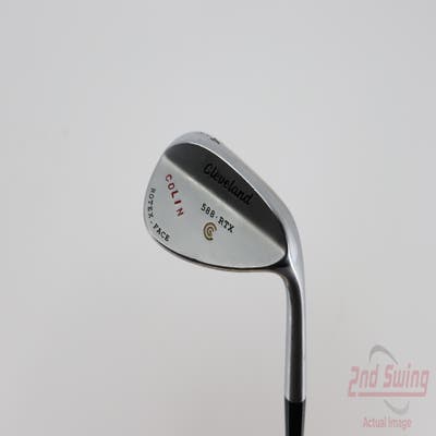 Cleveland 588 RTX Satin Chrome Wedge Sand SW 54° 12 Deg Bounce Cleveland ROTEX Wedge Steel Wedge Flex Right Handed 35.5in