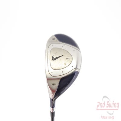 Nike T-40 Oversize Fairway Wood 3 Wood 3W 15° Stock Graphite Stiff Left Handed 43.0in