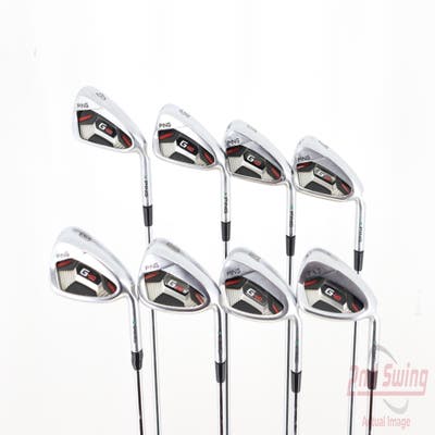 Ping G410 Iron Set 4-PW GW AWT 2.0 Steel Stiff Right Handed Green Dot 38.0in