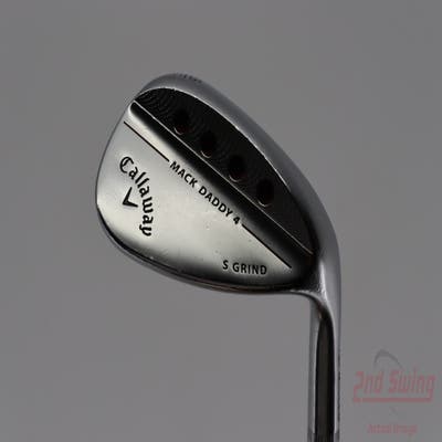 Callaway Mack Daddy 4 Chrome Wedge Sand SW 56° 10 Deg Bounce S Grind Dynamic Gold Tour Issue S200 Steel Stiff Right Handed 34.75in
