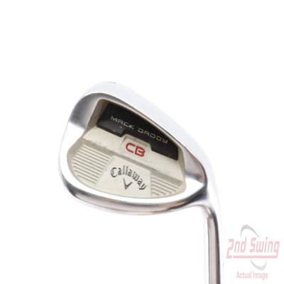 Callaway Mack Daddy CB Wedge Lob LW 58° 12 Deg Bounce FST KBS Tour 105 Steel Stiff Right Handed 34.5in