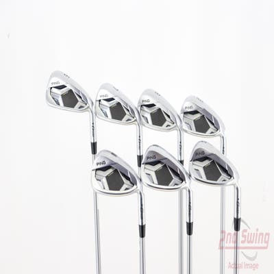 Ping G430 Iron Set 6-PW AW GW ALTA Quick 45 Graphite Senior Right Handed Black Dot 37.75in