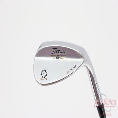 Titleist Vokey SM5 Tour Chrome Wedge Lob LW 58° 8 Deg Bounce M Grind Titleist SM5 BV Steel Wedge Flex Right Handed 35.0in