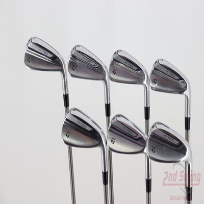 TaylorMade 2019 P790 Iron Set 4-PW Aerotech SteelFiber i80 Graphite Regular Right Handed 38.5in