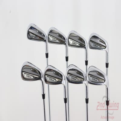 Titleist T100 Iron Set 4-PW GW True Temper AMT White S300 Steel Stiff Right Handed 38.0in