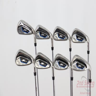 Callaway X Series N416 Iron Set 4-PW AW Callaway X Steel Steel Uniflex Right Handed 37.75in