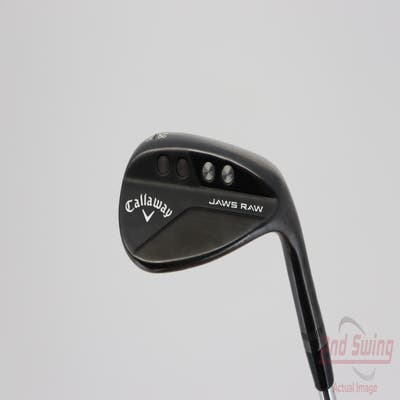 Callaway Jaws Raw Black Plasma Wedge Lob LW 58° 10 Deg Bounce S Grind Dynamic Gold Spinner TI 115 Steel Wedge Flex Right Handed 34.75in