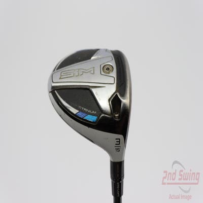 TaylorMade SIM Ti Fairway Wood 3 Wood 3W 15° Mitsubishi Kai'li Blue 80 Graphite X-Stiff Right Handed 42.5in