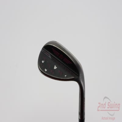 Titleist Vokey SM8 Jet Black Wedge Lob LW 58° 10 Deg Bounce S Grind Stock Steel Wedge Flex Right Handed 35.0in