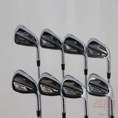 Titleist T100 Iron Set 4-GW True Temper AMT White S300 Steel Stiff Right Handed 38.0in