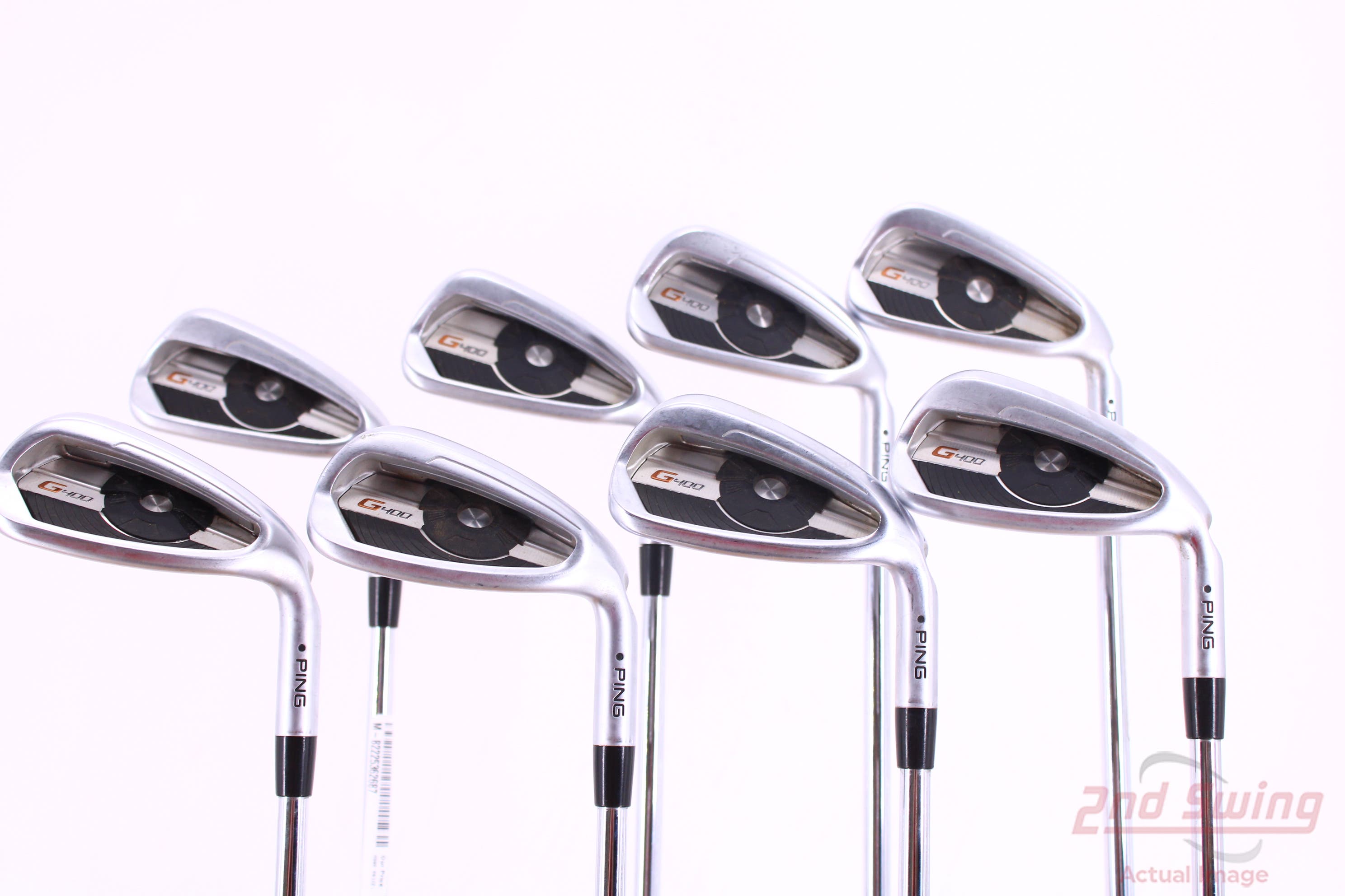 Ping G400 Iron Set 4-PW GW AWT 2.0 Steel Stiff Right Handed Black Dot ...