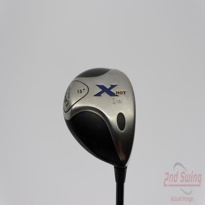 Callaway X Hot Fairway Wood 3 Wood 3W 15° Fujikura Banzai 350 Graphite Stiff Right Handed 44.0in