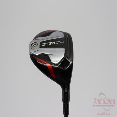 TaylorMade Stealth Plus Fairway Wood 3 Wood 3W 15° Graphite D. Tour AD Di-6 Black Graphite Stiff Right Handed 43.5in