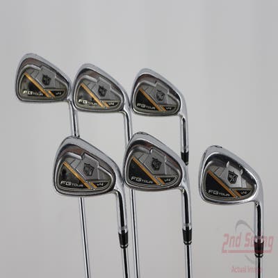 Wilson Staff FG Tour V4 Forged Iron Set 5-PW True Temper DG PRO S300 Steel Stiff Right Handed 38.0in