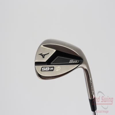 Mizuno S23 Copper Cobalt Wedge Lob LW 58° 8 Deg Bounce C Grind FST KBS Hi-Rev 2.0 Steel Wedge Flex Right Handed 35.0in