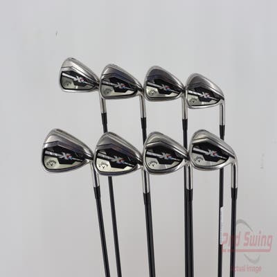 Callaway XR Iron Set 4-PW AW Project X 4.5 Graphite Graphite Senior Right Handed 37.5in