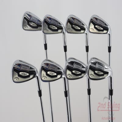 Callaway Apex Pro 16 Iron Set 4-GW Project X Rifle Steel Stiff Right Handed 37.75in