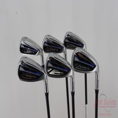 Cobra RAD Speed One Length Iron Set 5-PW Fujikura ATMOS 6 Black Graphite Regular Right Handed 37.0in