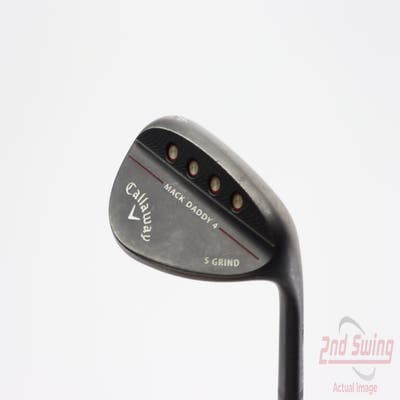 Callaway Mack Daddy 4 Black Wedge Sand SW 56° 10 Deg Bounce S Grind Dynamic Gold Tour Issue 115 Steel Wedge Flex Right Handed 35.0in