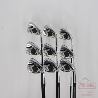 Ping G430 Iron Set 5-PW AW GW LW ALTA CB Black Graphite Senior Right Handed Black Dot 38.5in