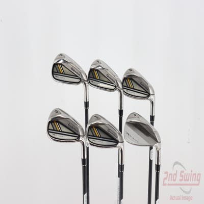 TaylorMade Rocketbladez Iron Set 6-GW TM Matrix RocketFuel 65 Graphite Senior Right Handed 36.5in