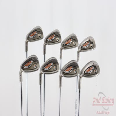 Ping i10 Iron Set 4-PW GW SW Ping AWT Steel Stiff Left Handed Blue Dot 38.0in