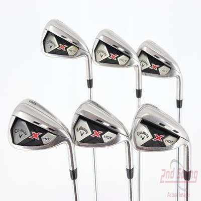 Callaway 2013 X Hot Iron Set 5-PW True Temper Speed Step 85 Steel Regular Right Handed 38.5in