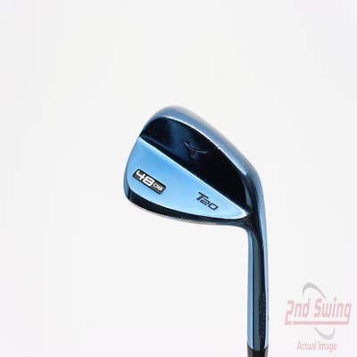 Mizuno T20 Blue Ion Wedge Pitching Wedge PW 48° 8 Deg Bounce Stock Steel Stiff Right Handed 36.25in