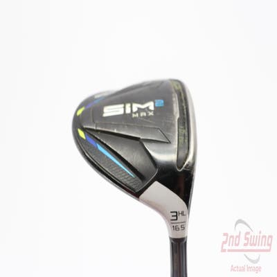 TaylorMade SIM2 MAX Fairway Wood 3 Wood HL 16.5° MCA Tensei AV Blue Raw 55 Graphite Regular Right Handed 43.5in