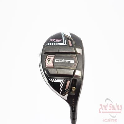 Cobra RAD Speed Fairway Wood 5 Wood 5W 22.5° PX EvenFlow Riptide CB 40 Graphite Ladies Right Handed 41.5in