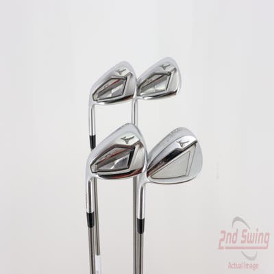 Mizuno JPX 919 Hot Metal Iron Set 8-PW AW Aerotech SteelFiber i95 Steel Regular Left Handed 36.5in