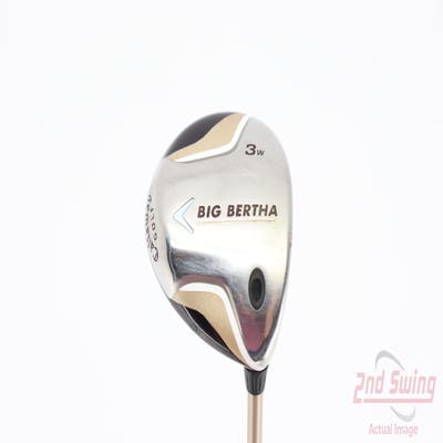 Callaway 2008 Big Bertha Ladies Fairway Wood 3 Wood 3W Callaway Aldila BB Womens FW Graphite Ladies Right Handed 42.5in