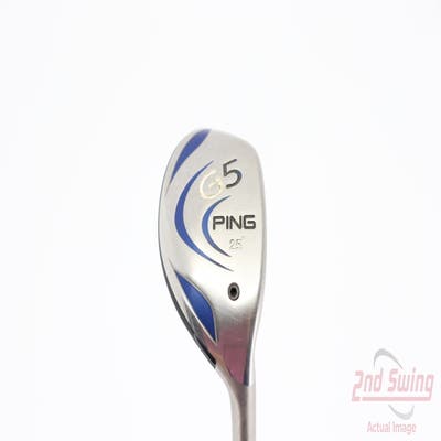 Ping G5 Hybrid 5 Hybrid 25° Ping TFC 100H Graphite Regular Right Handed 38.5in