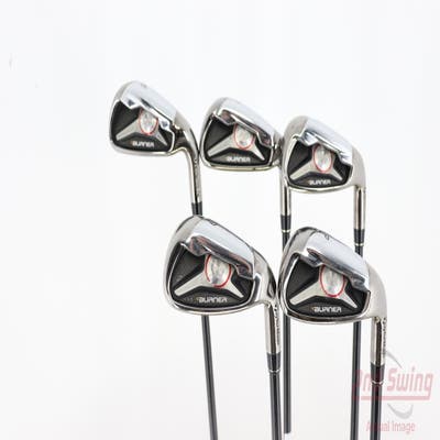 TaylorMade 2009 Burner Iron Set 6-PW TM Reax Superfast 65 Graphite Regular Right Handed 37.75in