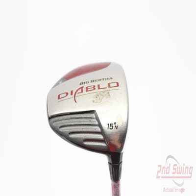 Callaway Big Bertha Diablo Fairway Wood 3 Wood 3W 15° Callaway Big Bertha Diablo FW Graphite Stiff Right Handed 42.75in