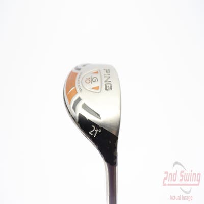 Ping G10 Hybrid 4 Hybrid 21° Grafalloy ProLaunch Red Hybrid Graphite Regular Right Handed 39.75in