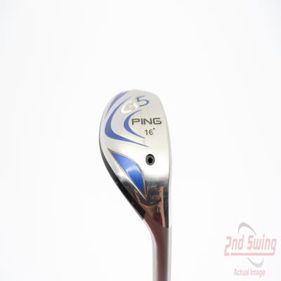 Ping G5 Hybrid 2 Hybrid 16° Grafalloy ProLaunch Blue HY Graphite Stiff Right Handed 40.0in