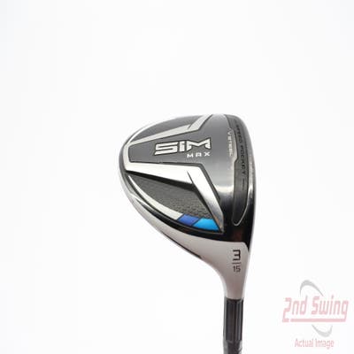 TaylorMade SIM MAX Fairway Wood 3 Wood 3W 15° Fujikura Ventus Blue 5 Graphite Senior Right Handed 43.0in