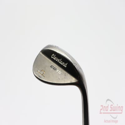 Cleveland CG15 Satin Chrome Wedge Lob LW 60° 12 Deg Bounce Cleveland Traction Wedge Steel Wedge Flex Right Handed 35.5in