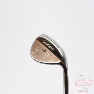 Cleveland CG15 Satin Chrome Wedge Gap GW 52° Cleveland Traction Wedge Steel Wedge Flex Right Handed 35.75in