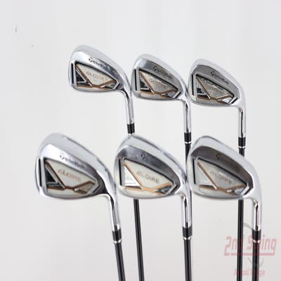 TaylorMade SIM Gloire Iron Set 6-GW Fujikura AIR Speeder Graphite Senior Right Handed 37.5in