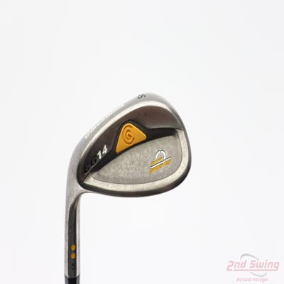 Cleveland CG14 Gunmetal Wedge Sand SW 56° 14 Deg Bounce Cleveland Traction Wedge Steel Wedge Flex Left Handed 35.5in