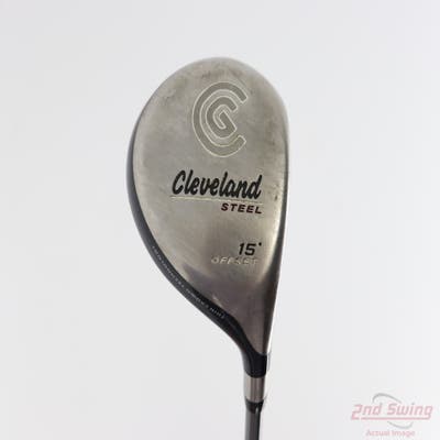 Cleveland Launcher Steel Fairway Wood 3 Wood 3W 15° Stock Graphite Shaft Graphite Stiff Right Handed 43.25in