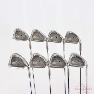 Ping ISI K Iron Set 3-PW Ping JZ Steel Stiff Right Handed Black Dot +1/4"