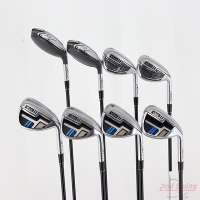 Adams 2014 Idea Iron Set 4H 5H 6-PW SW Adams Grafalloy ProLaunch Blue Graphite Senior Right Handed STD