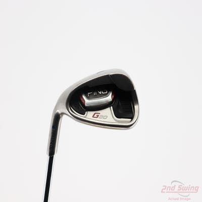 Ping G20 Wedge Pitching Wedge PW Ping CFS Steel Stiff Left Handed Blue Dot 35.75in