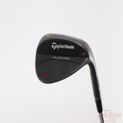 TaylorMade Milled Grind Black Wedge Gap GW 52° 9 Deg Bounce SB True Temper Dynamic Gold Steel Wedge Flex Right Handed 36.5in