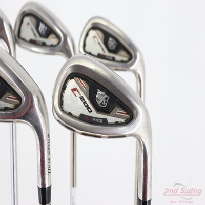 Wilson Staff C200 Iron Set 6-PW Wilson Elements Chrome 59F Graphite Regular Right Handed STD