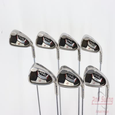 Ping G20 Iron Set 4-PW Ping CFS Steel Regular Right Handed Blue Dot 37.75in