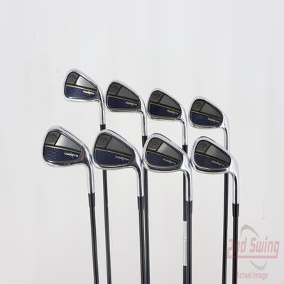 Callaway Paradym Iron Set 6-PW AW GW Mitsubishi MMT 85 Graphite Regular Right Handed 38.5in